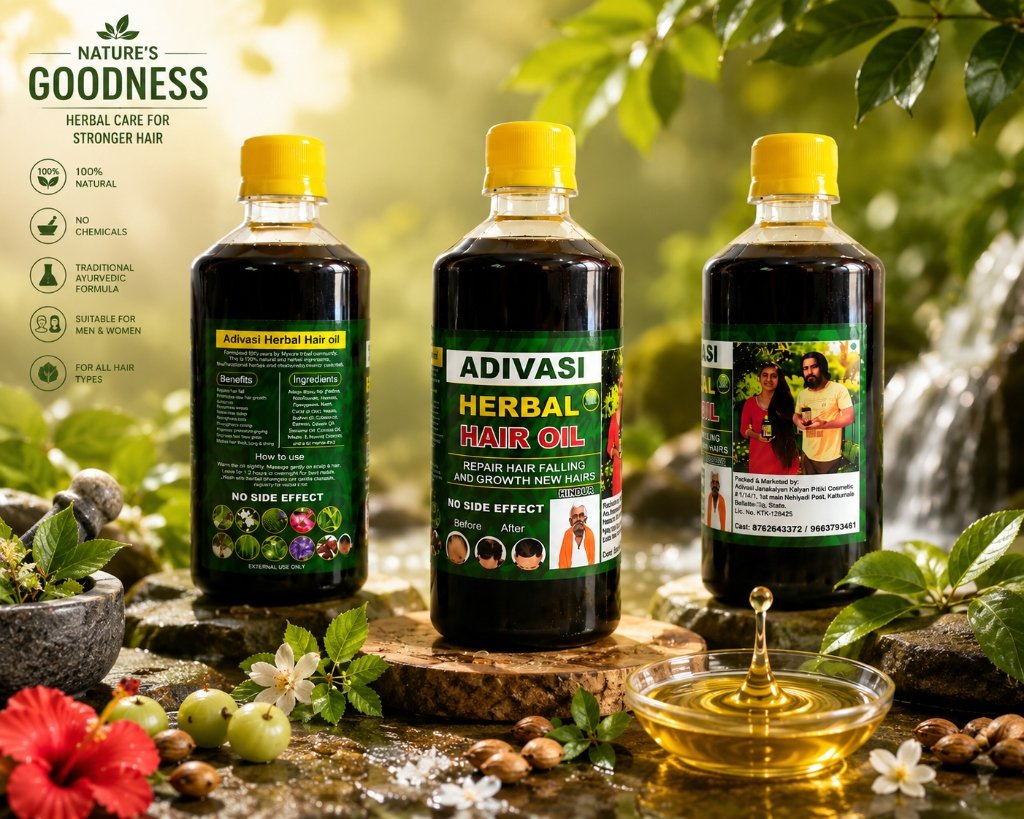 Adivasi Herbal Hair Oil